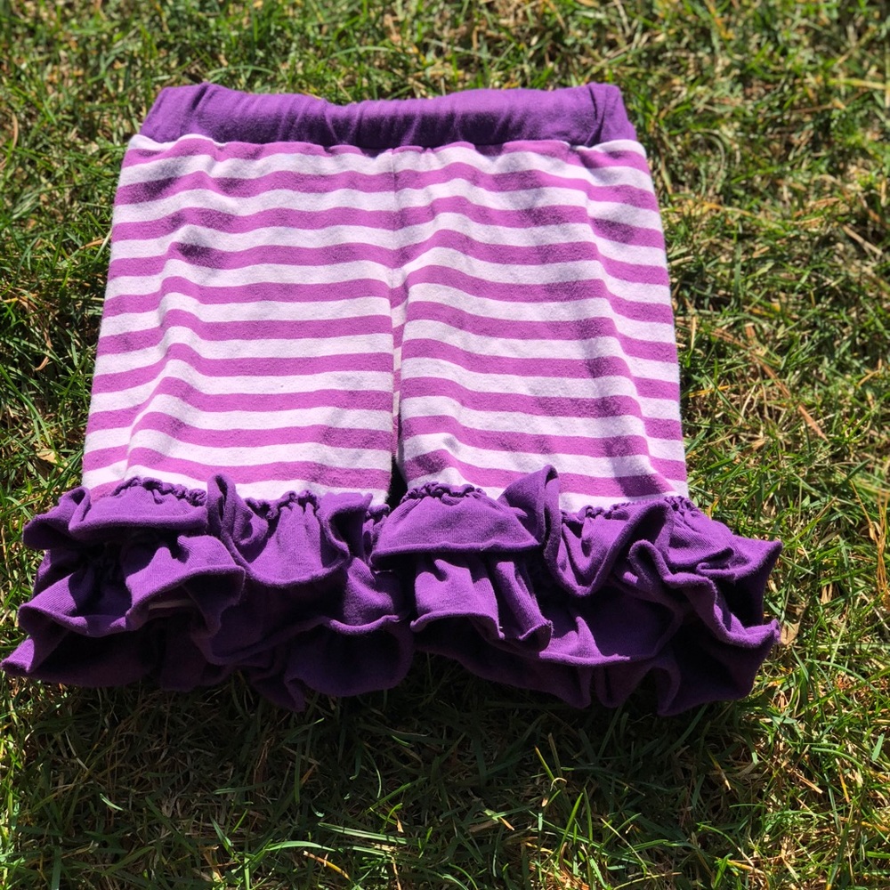 Kpea Purple Striped Shorties